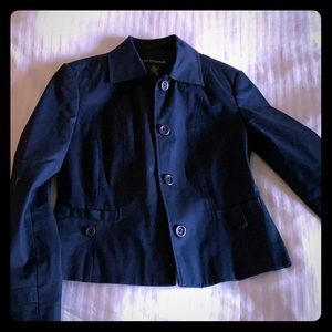 Navy blue blazer
